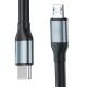 4. 3mk Hyper Cable N-SERIES USB-C / Micro-USB 1m QC 3.0 5V/2A 10W - schwarz
