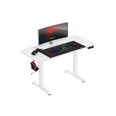 4. Huzaro Hero 8.2 Weißer Gaming-Schreibtisch