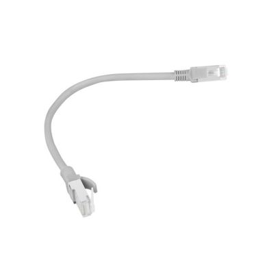 2. UTP-Patchkabel Lanberg PCU5-10CC-0025-S (RJ45 - RJ45 ; 0,25 m; UTP; Kat. 5e; graue Farbe)