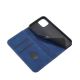9. Magnet Fancy Case Hülle für iPhone 12 Pro Max Tasche Kartenetui Kartenständer Blau