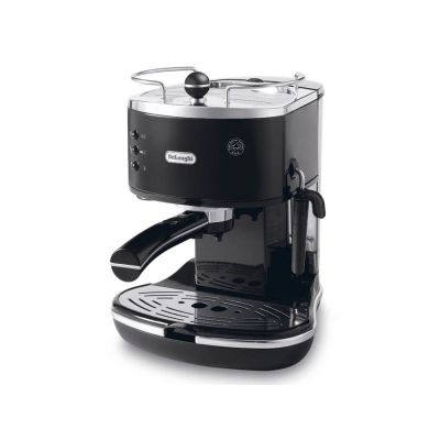 8. DeLonghi Icona ECO 311.BK (1100W; schwarz) Espressomaschine