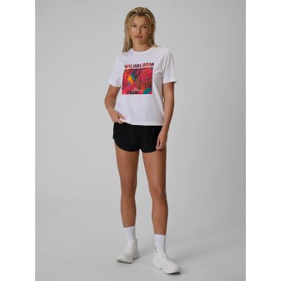 4. Damen-T-Shirt mit Aufdruck, regulär, Größe 4F 4FRSS26TTSHF4514-10S