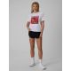 4. Damen-T-Shirt mit Aufdruck, regulär, Größe 4F 4FRSS26TTSHF4514-10S