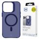 16. 3mk Smoke MagCase für iPhone 16 Pro - Blau-Transparent