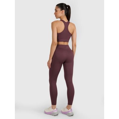 4. Nahtlose Trainingsleggings für Damen 4F 4FWAW25TFTIF359-81S