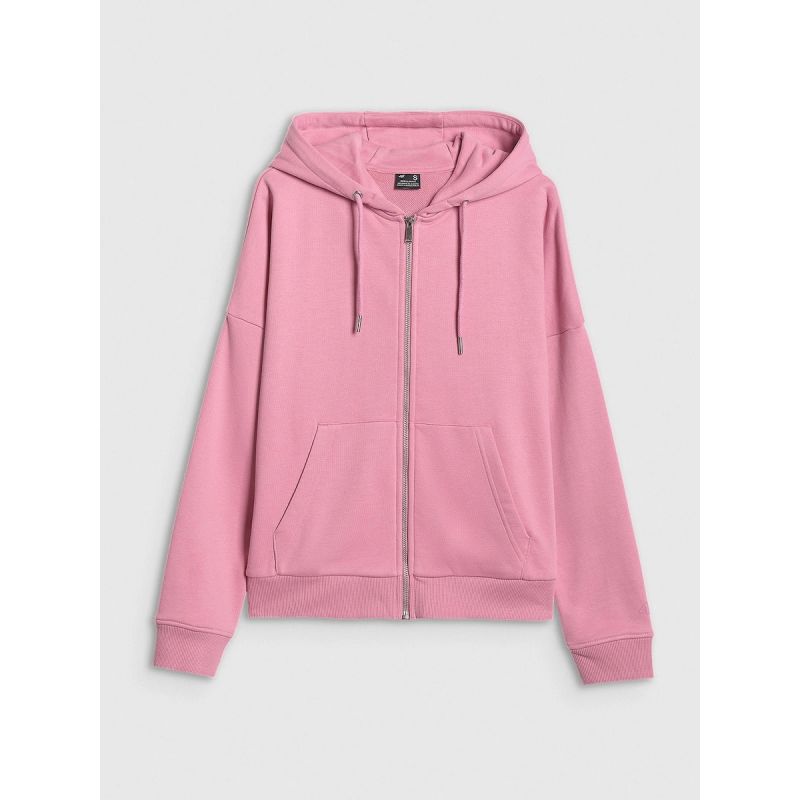 7. Damen-Kapuzenpullover mit Reißverschluss 4F 4FRAW25TSWSF2776-56S