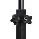 9. MACLEAN Mobiler Schreibtisch-/Laptopständer, Schwarz, Höhenverstellbar 59–89 cm, max. 30 kg MC-121 B