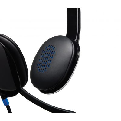 9. Logitech H540 Kopfhörer 981-000480 (Schwarz)