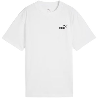 Puma ESS Small No. 1 Logo Relaxed Tee für Kinder Weiß 684920 02