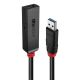 Lindy 43400 USB 3.2 Gen 1 (3.1 Gen 1) Typ-C Hubs und Konzentratoren 5000 Mbit/s Schwarz