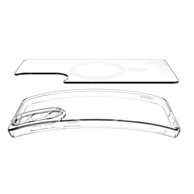 6. Spigen Ultra Hybrid Mag Case mit MagSafe für Samsung Galaxy S25 Edge - Transparent