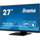 4. iiyama ProLite T2754MSC-B1AG Computermonitor 68,6 cm (27") 1920 x 1080 px Full HD LED-Touchscreen Mehrbenutzerfähig Schwarz