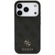 3. Guess 4G Small Classic Logo MagSafe Hülle für iPhone 18 Pro / 17 Pro - Schwarz