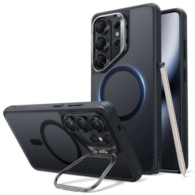 ESR Classic Hybrid Kickstand MagSafe Hülle für Samsung Galaxy S26 Ultra – Schwarz