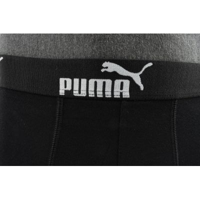 5. Puma Herren-Boxershorts, 9er-Pack, Schwarz, Grau, Khaki, bequeme Baumwolle