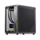 22. Jonsbo X400 PC-Gehäuse, Midi-Tower, ATX, gehärtetes Glas – grau