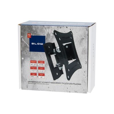 4. BLOW 76-854# Monitorhalterung (Wandmontage, neigbar; 10" - 27"; max. 20 kg)