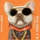 6. Nimmy Glasses Cool Dog Hülle für iPhone 17 Pro Max - Orange