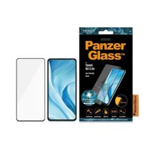 PanzerGlass E2E Regular Panzerglas für Xiaomi Mi 11 Lite 5G antibakteriell – mit schwarzem Rahmen