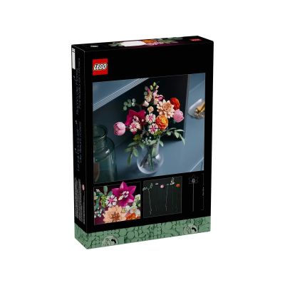 13. LEGO ICONS 10342 Botanik – Wunderschöner Strauß rosa Blüten