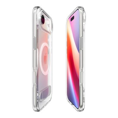 5. Spigen Ultra Hybrid "S" MagSafe Case für iPhone 17 Air - Klar und Weiß