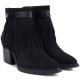 3. Damen-Cowboystiefel mit Fransen, gefüttert, schwarz, M.Daszyński
