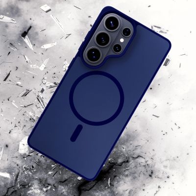 34. Samsung Galaxy S26 Ultra - 3mk Smoke MagCase Blau