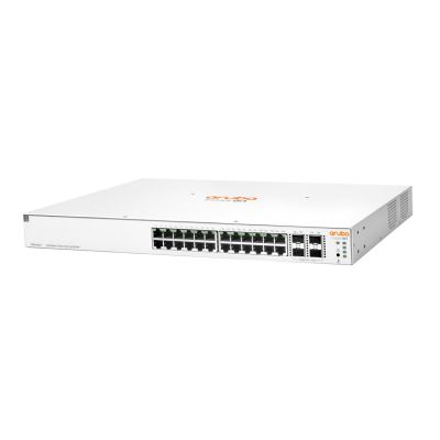 2. HPE Aruba Networking Aruba Instant On 1930 24G Class4 PoE 4SFP/SFP+ 370W Managed L2+ Gigabit Ethernet (10/100/1000) PoE-Unterstützung 1U Weiß