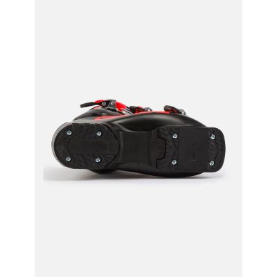 12. LANGE RSj 50 Skischuhe (Schwarz/Elektrisch Rot)
