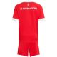 3. adidas FC Bayern 25/26 Heimtrikot rot JN8510 Kinder-Sportset