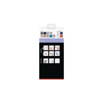3. TESA MOON BLACK Duschkorb aus Aluminium zur Wandmontage