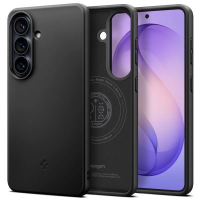 Spigen Thin Fit Mag MagSafena Samsung Galaxy S26 Hülle – Schwarz