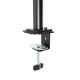 4. GEMBIRD Schreibtischarm/Halterung für vier Monitore (verstellbar), 13"-32"