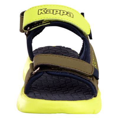 6. Kappa Kana MF K Sommer Kinder Sportsandalen gelb/grün (260886MFK-3331)
