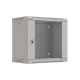 12. Wandmontierter Installationsschrank 19" 9U 540x350 graue Glastür LANBERG (FLAT PACK)