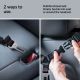 11. Spigen PS100 Universal-Sicherheitsgurt für Haustiere – Schwarz