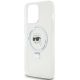 6. Karl Lagerfeld KLHMP15XHMRSKHH iPhone 15 Pro Max 6,7" weiß/weiß Hardcase Ring Stand Karl Head MagSafe