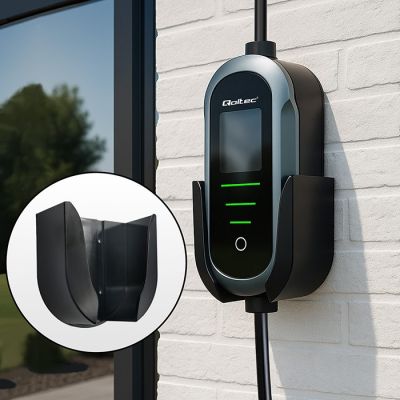 11. Qoltec Mobile Ladestation für Elektrofahrzeuge und Hybridfahrzeuge mit 2-in-1-Ladeeinstellung Typ 2 | 11 kW | 400 V | CEE 16 A | Wi-Fi | TUYA | SMART LIFE | LCD | Tragbar | Wallbox | 5 m