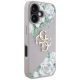 4. Guess Grained Roses Big 4G Logo iPhone 16 Hülle - Lila