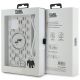 7. Karl Lagerfeld IML Crossbody Monogram Karl & Choupette Head MagSafe Hülle für iPhone 15 / 14 / 13 – Transparent