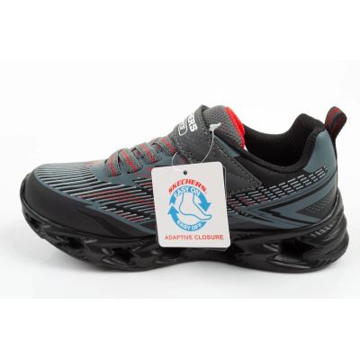 3. Skechers Veltrox 2.0 LED Kinder-Sportschuhe für Jungen mit Klettverschluss