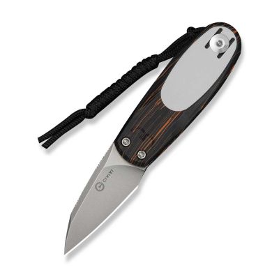 Civivi Purr Nitro-V Orange Black & White G10 Messer