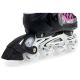 10. Rollschuhe - Rollschuhe - Eislaufen 4-in-1 ENERO PRO LED 34-37 Rosa-Grau