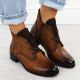 7. Damen-Winterstiefeletten in Camel Jezzi ASA198-15