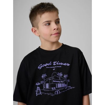 3. Baumwoll-T-Shirt für Jungen 4F 4FJRSS26TTSHM3907-20S