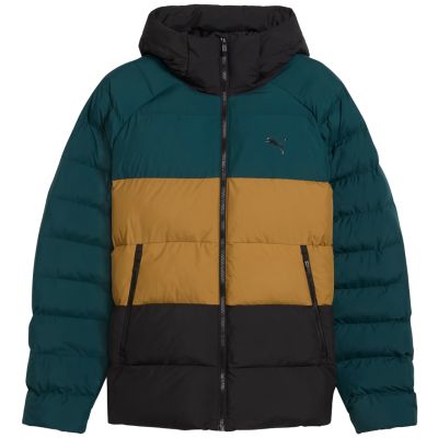 2. Puma Mono Kapuzenjacke für Herren, Grün-Braun-Schwarz, 688367 75