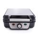 2. CAMRY CR 3025 Waffeleisen (1150W; schwarz)