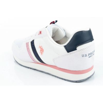 6. US Polo ASSN Schuhe W NOBIK003A-WHI