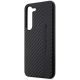 6. AMG AMHCS23MBLSCA S23+ S916 schwarz/schwarz Hardcase Carbon Stripe&Embossed