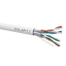 SOLARIX Verdrilltes Paar Kabel Kat. 6A F/FTP LSOH Dca-s2,d2,a1 Spule 500m
